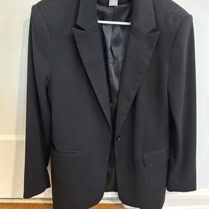H&M Oversized Black Blazer